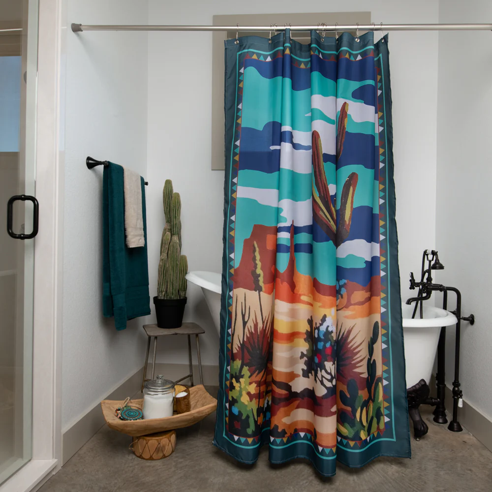Shower Curtain - Paint By Numbers - Image 3